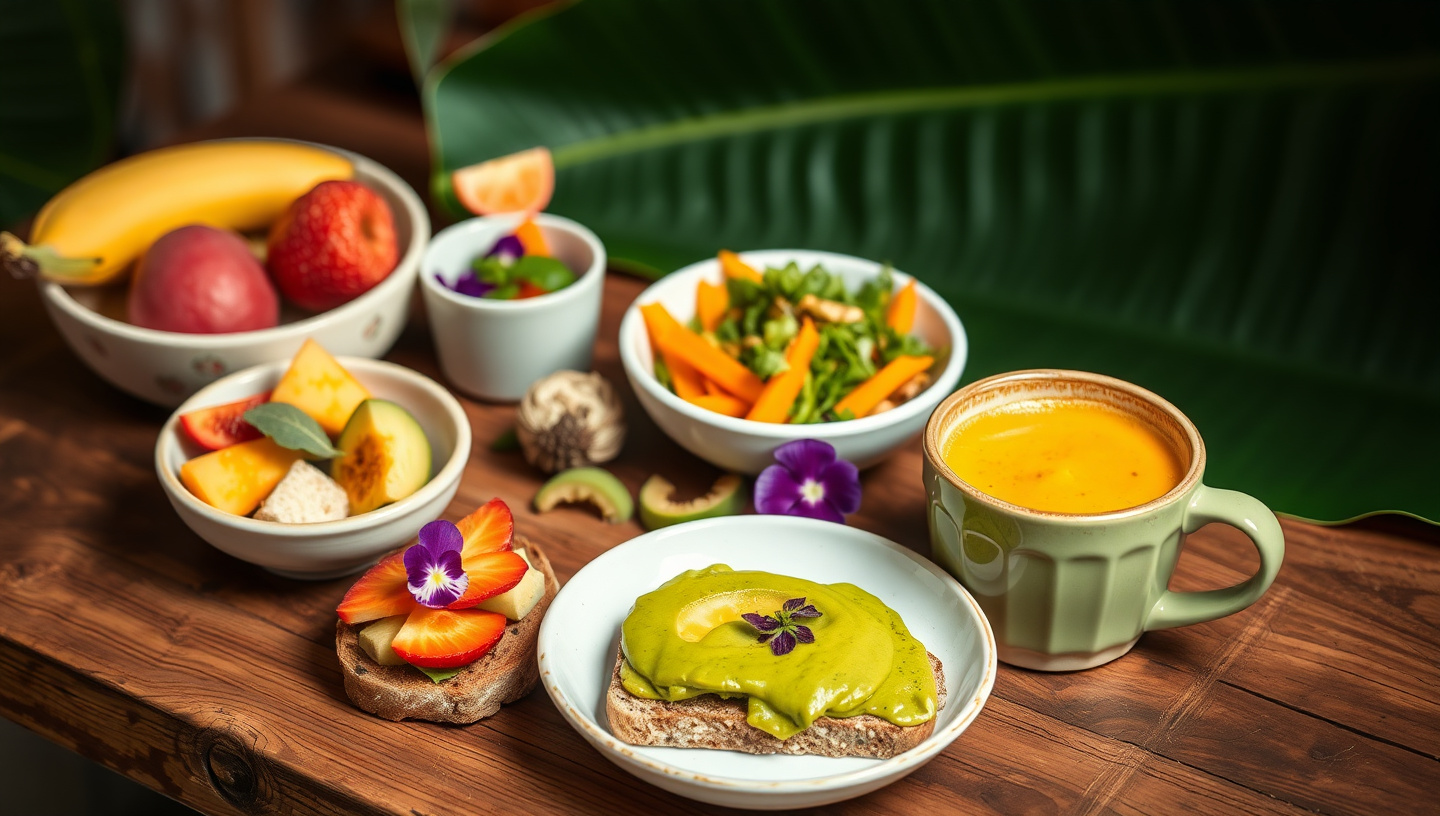 Healthy Thai cuisine and balanced nutrition for wellness